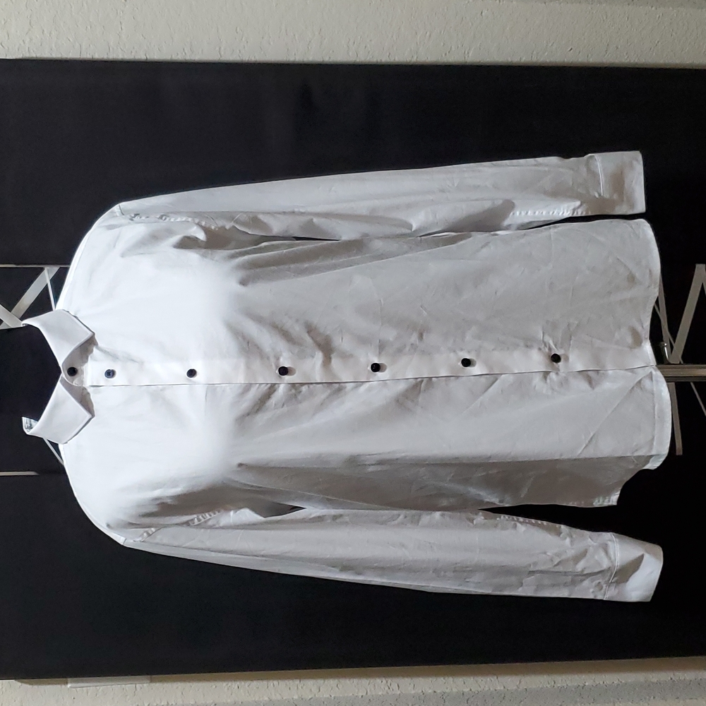 XLARGE H&M MEN'S BUTTON DOWN SHIRT 17 1/4"